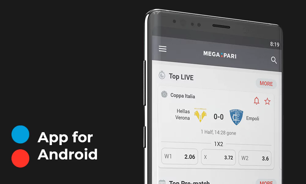 Megapari Mobile App For Android