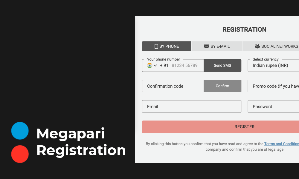 Megapari Registration