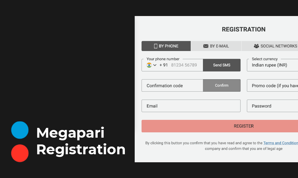 Megapari Registration